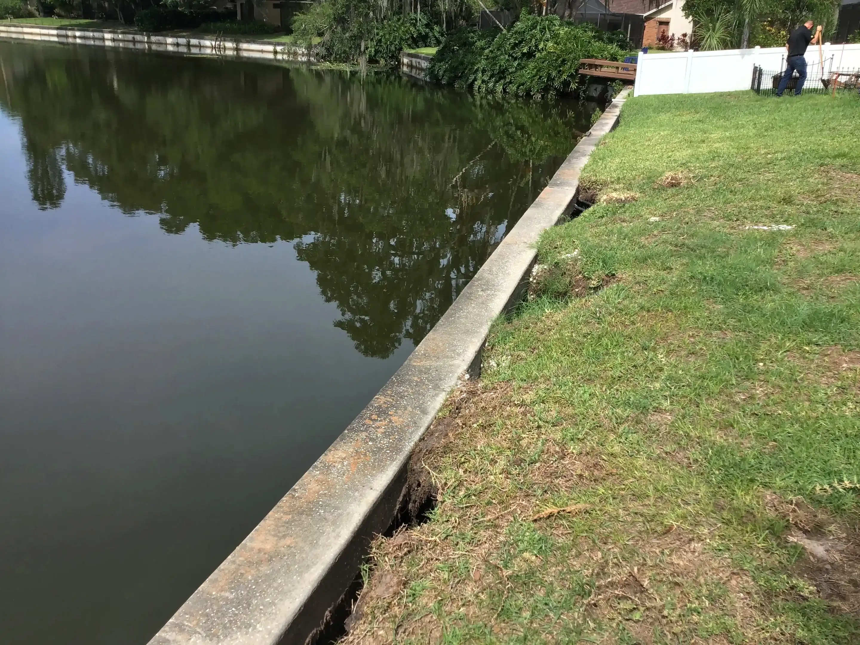 seawall erosion