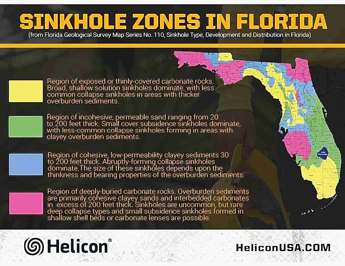 Florida Sinkhole Map Florida Sinkhole Map