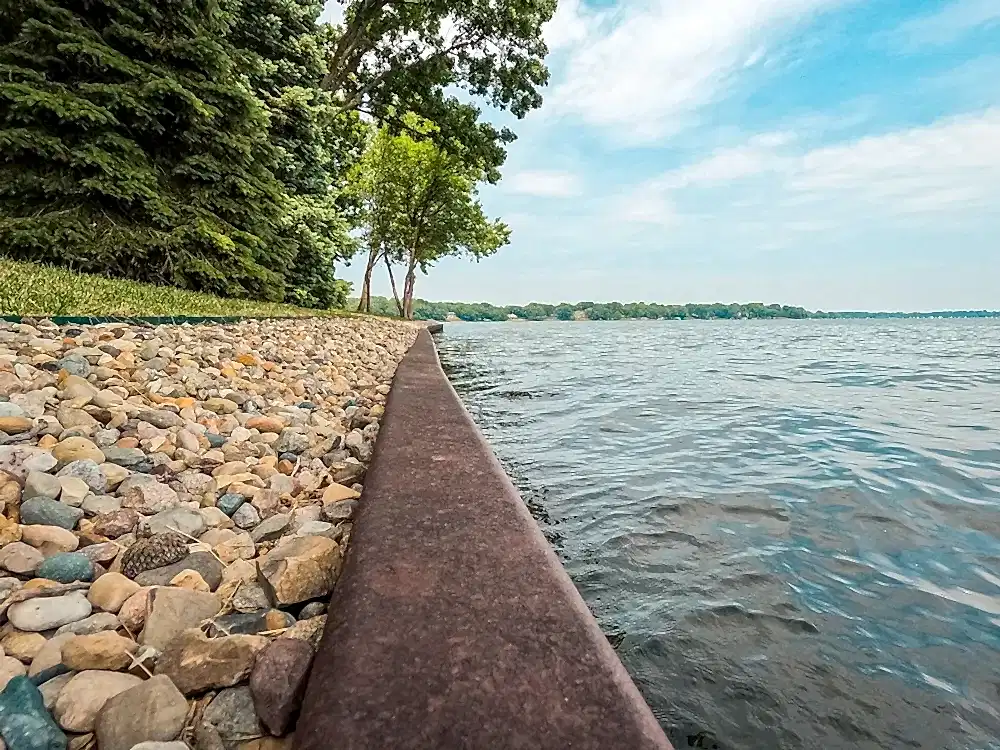 seawall erosion
