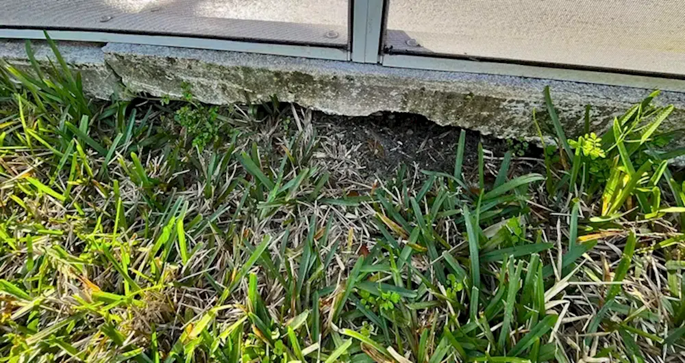 Concrete Lifting - Eroding Soil Beneath Slab Micropile Structural Support