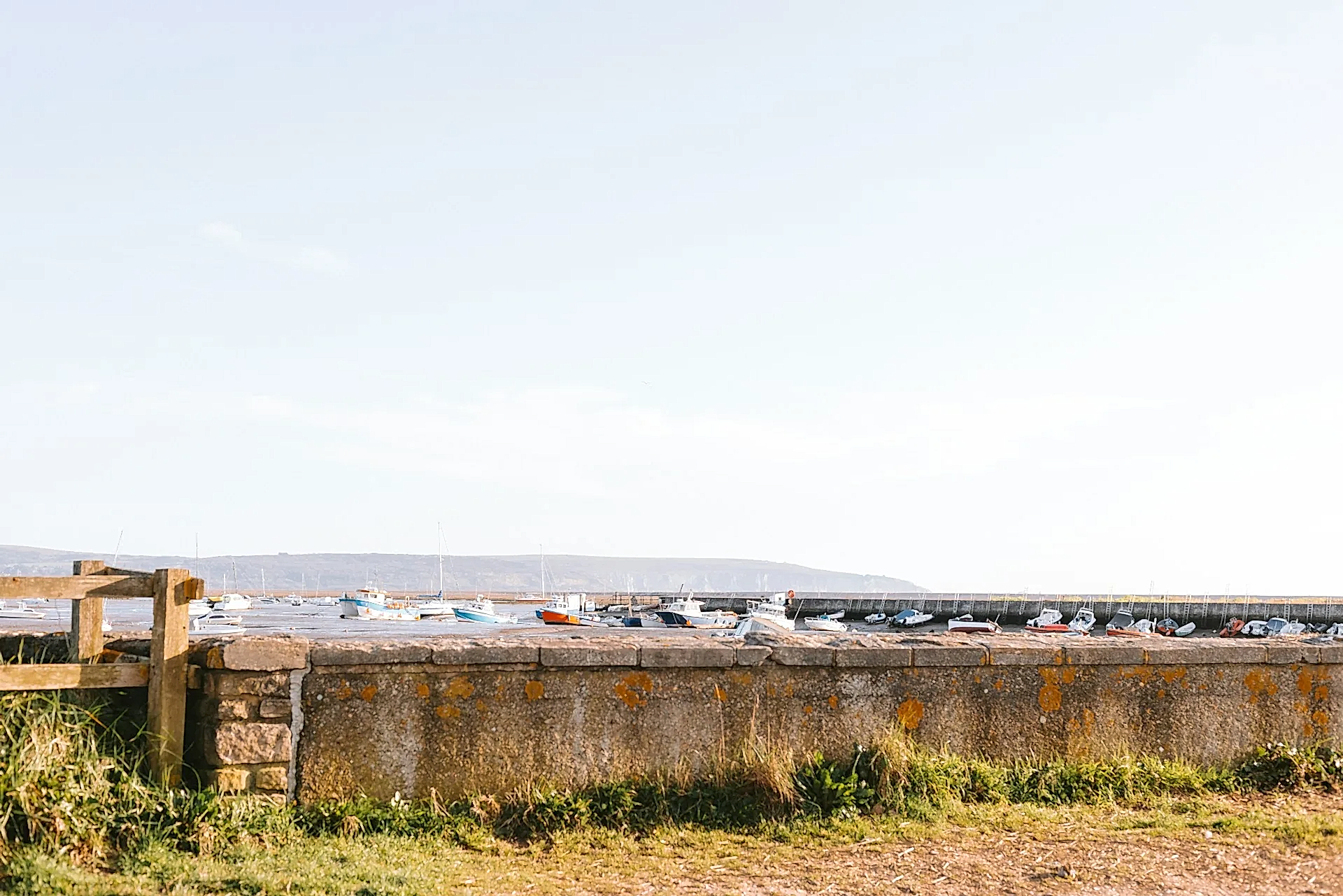 A view from the sea wall