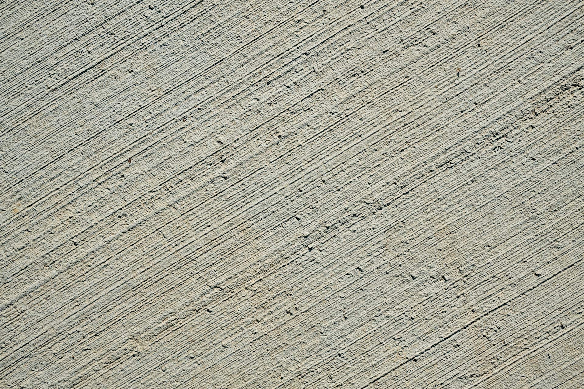 A concrete floor