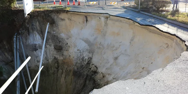 commercial-sinkholerepair Commercial sinkhole repair in Trinity, FL.
